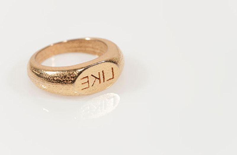 Самые необычные и уникальные кольца | Кольцо с печатью.