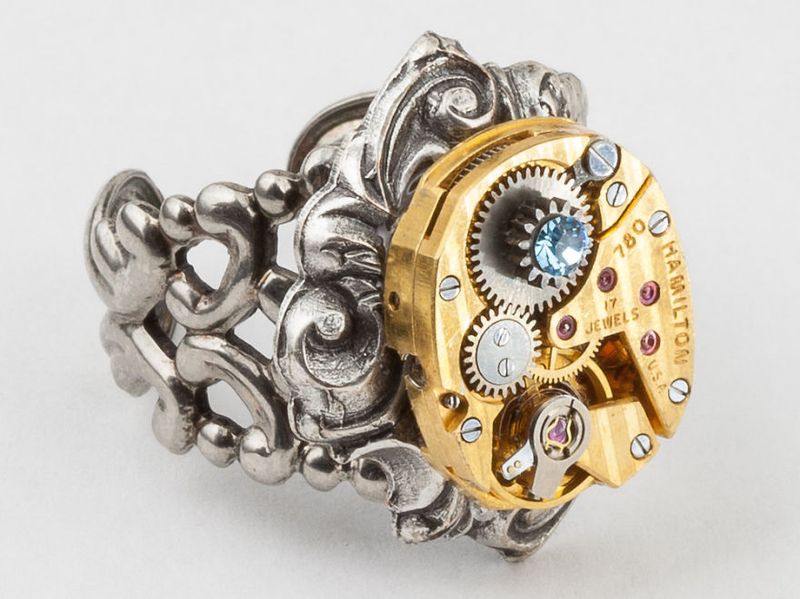 Креативный дизайн ювелирных колец | Кольцо в стиле стимпанк (steampunknation)